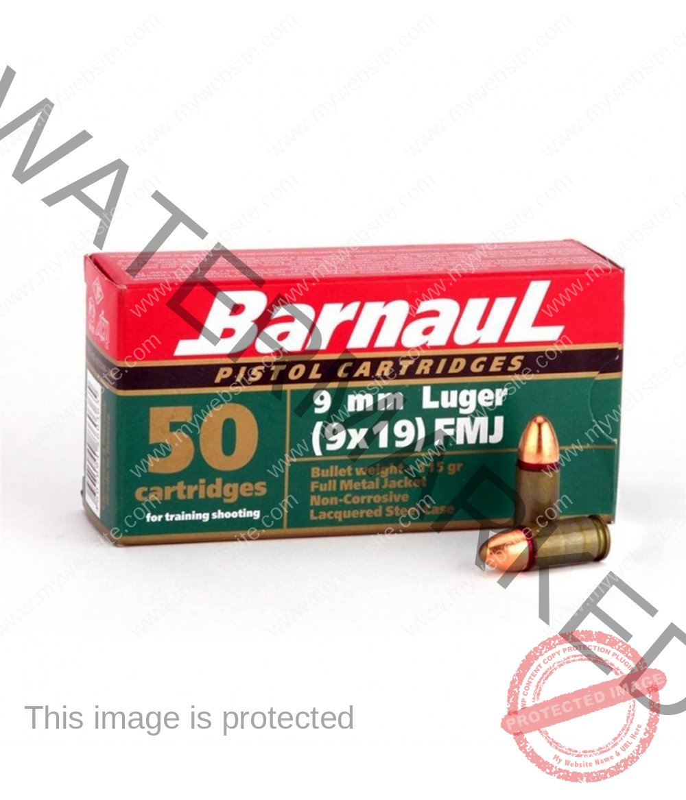 Ammo Barnaul 9 mm Luger 9x19 FMJ