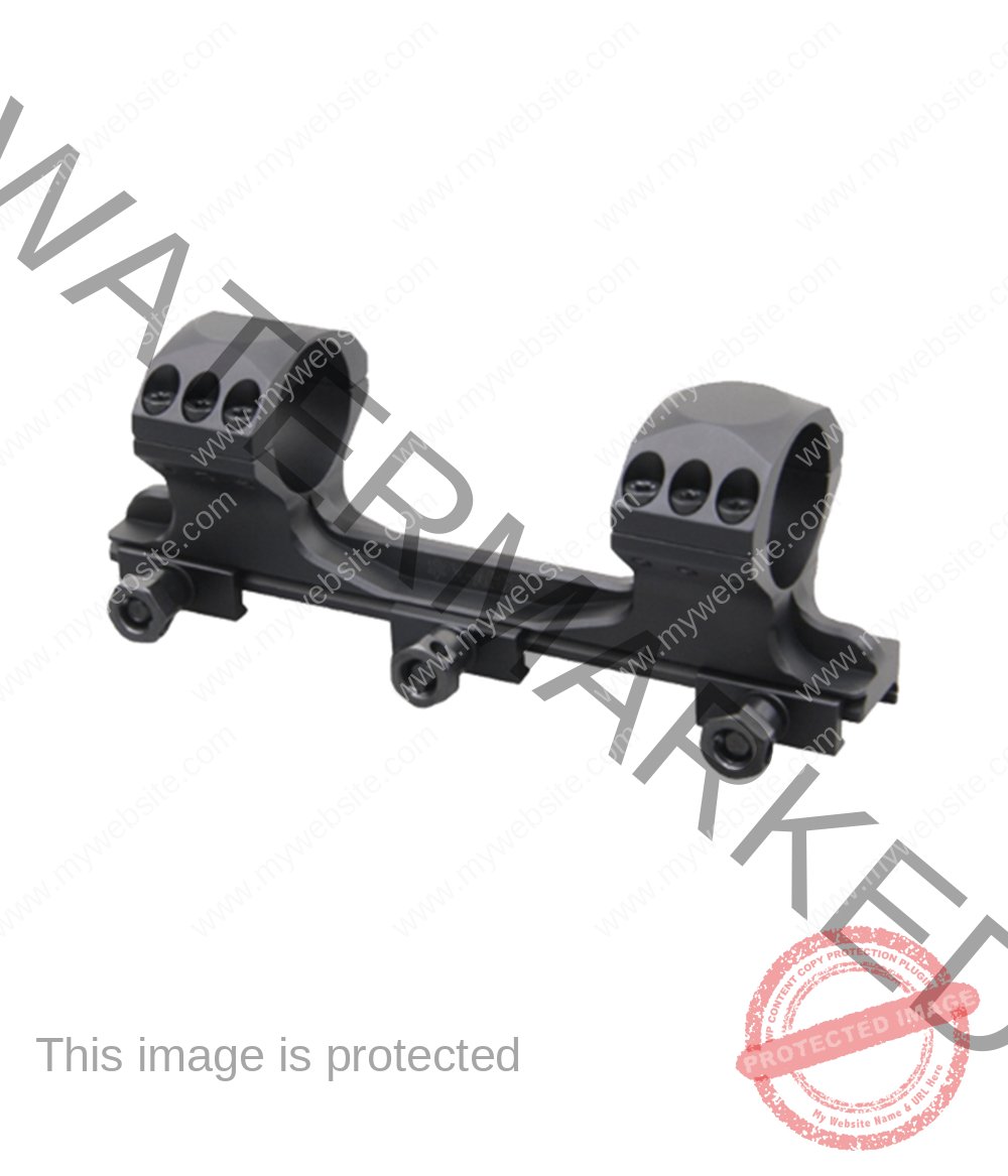 30mm X-Accu One Piece Medium Picatinny Mount
