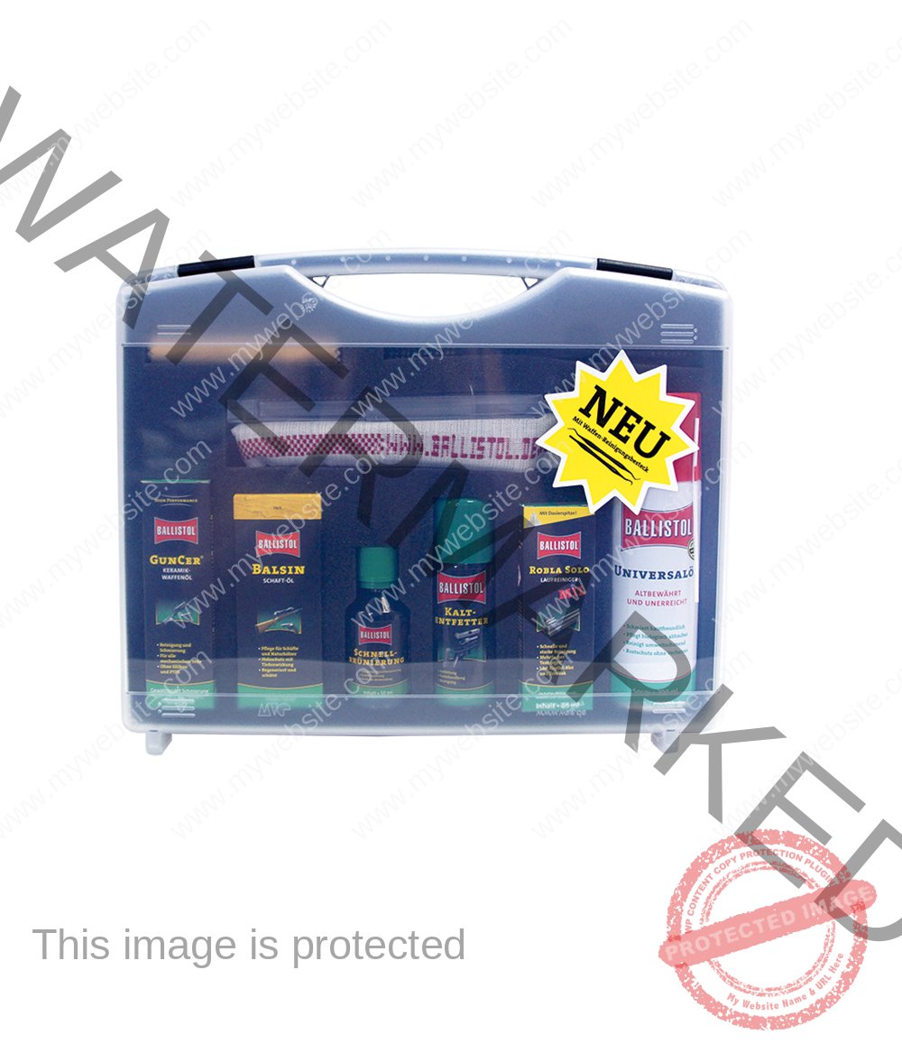 Ballistol set gun care, EURO-Label